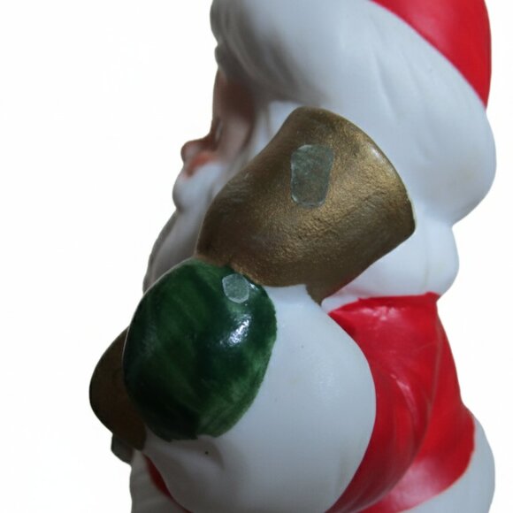 RARE Josef Originals Illuminated Santa Figurine Lamp Vintage Ceramic Christmas - Picture 8 of 12